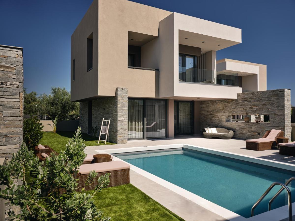 Aguacate Glafki With Heated Private Swimming Pool Villa Tsilivi  Eksteriør billede