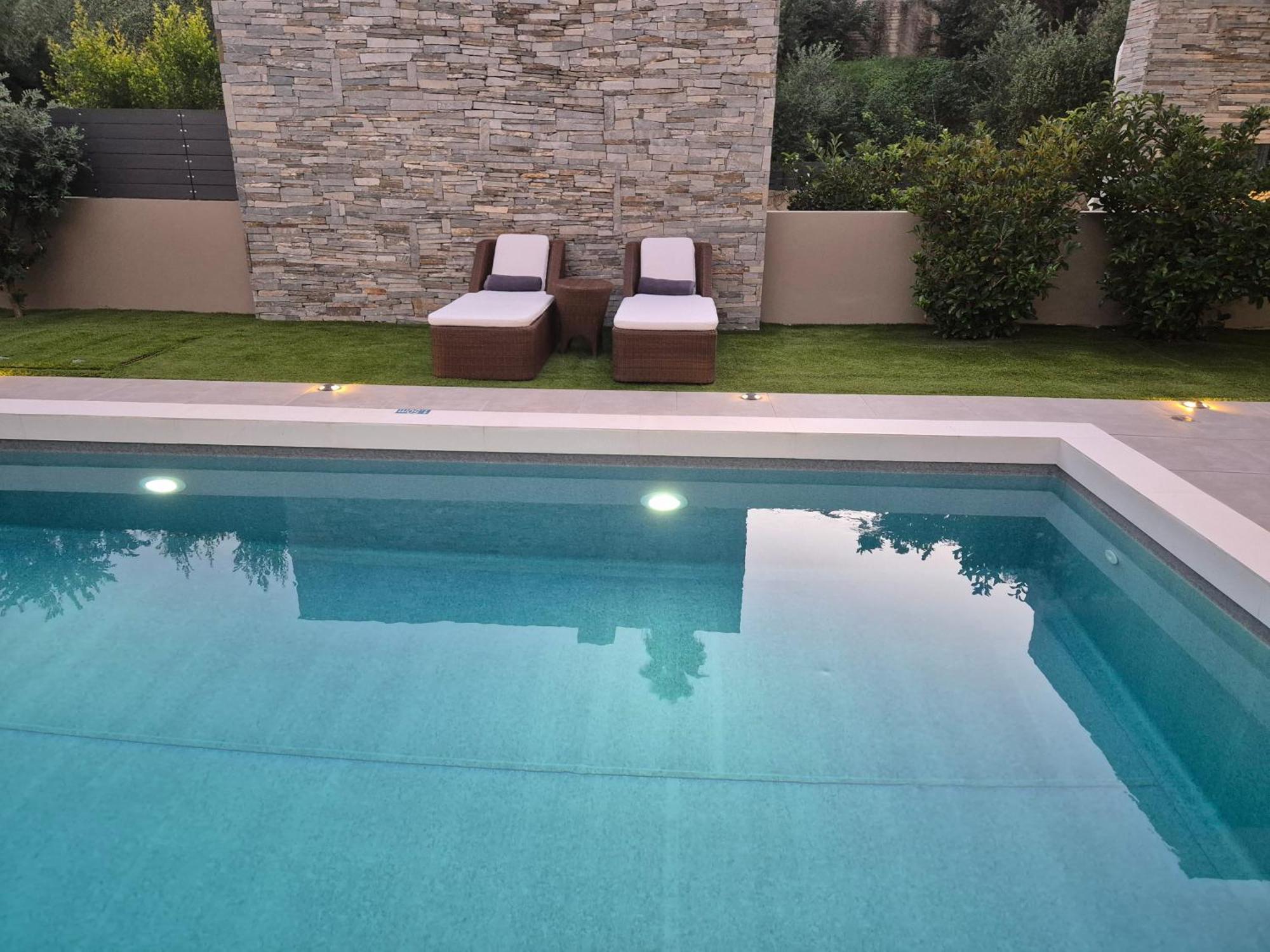 Aguacate Glafki With Heated Private Swimming Pool Villa Tsilivi  Eksteriør billede