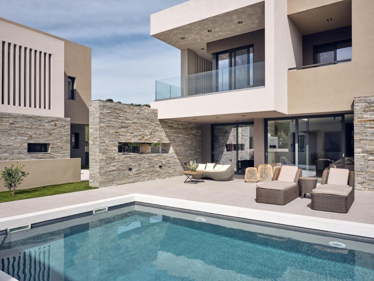 Aguacate Glafki With Heated Private Swimming Pool Villa Tsilivi  Eksteriør billede