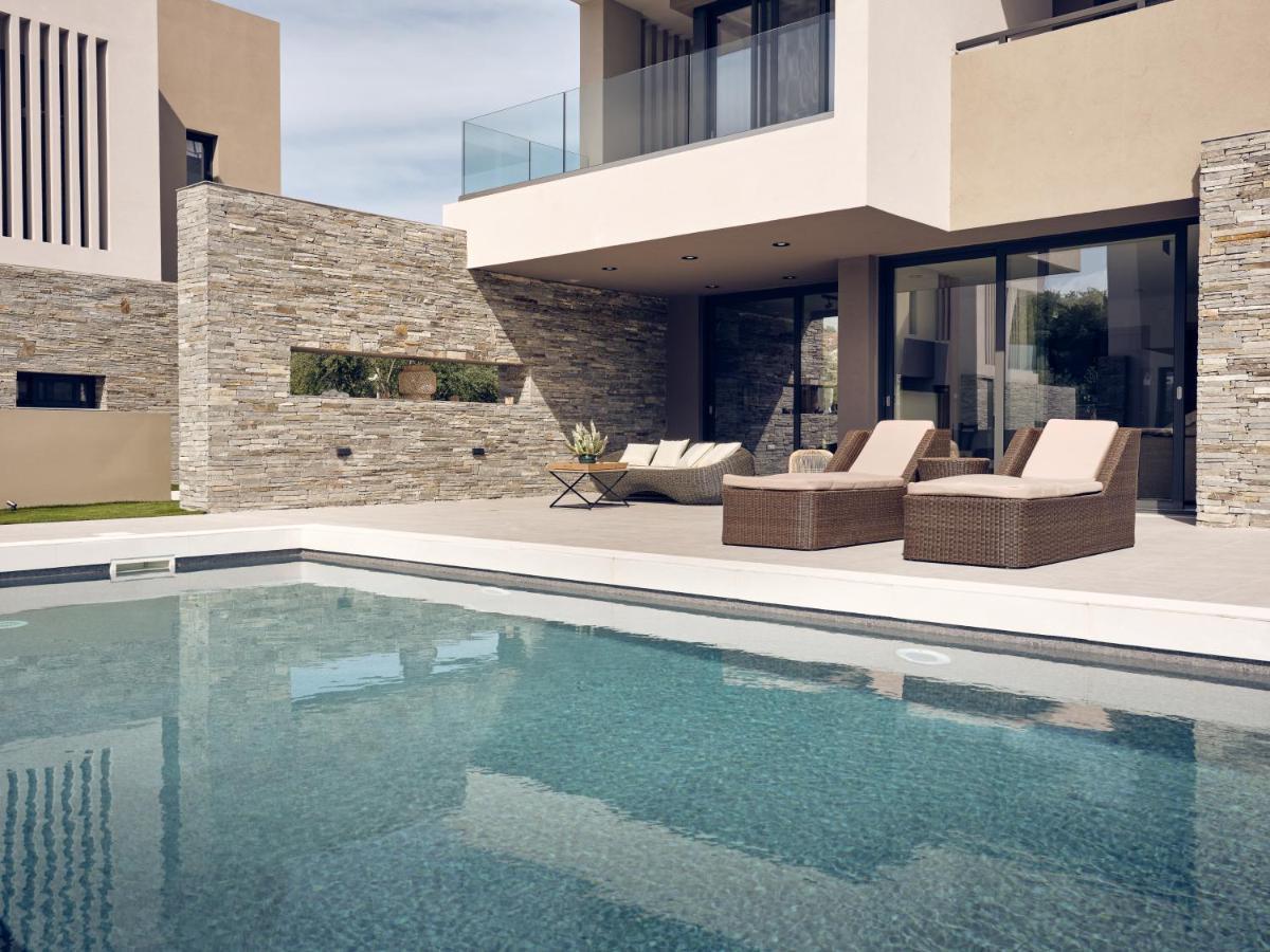 Aguacate Glafki With Heated Private Swimming Pool Villa Tsilivi  Eksteriør billede