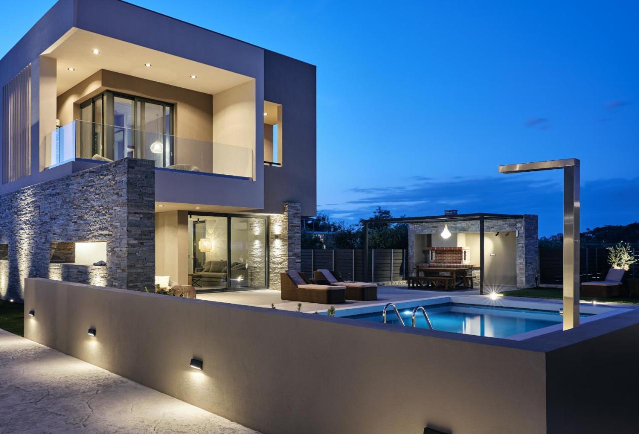 Aguacate Glafki With Heated Private Swimming Pool Villa Tsilivi  Eksteriør billede