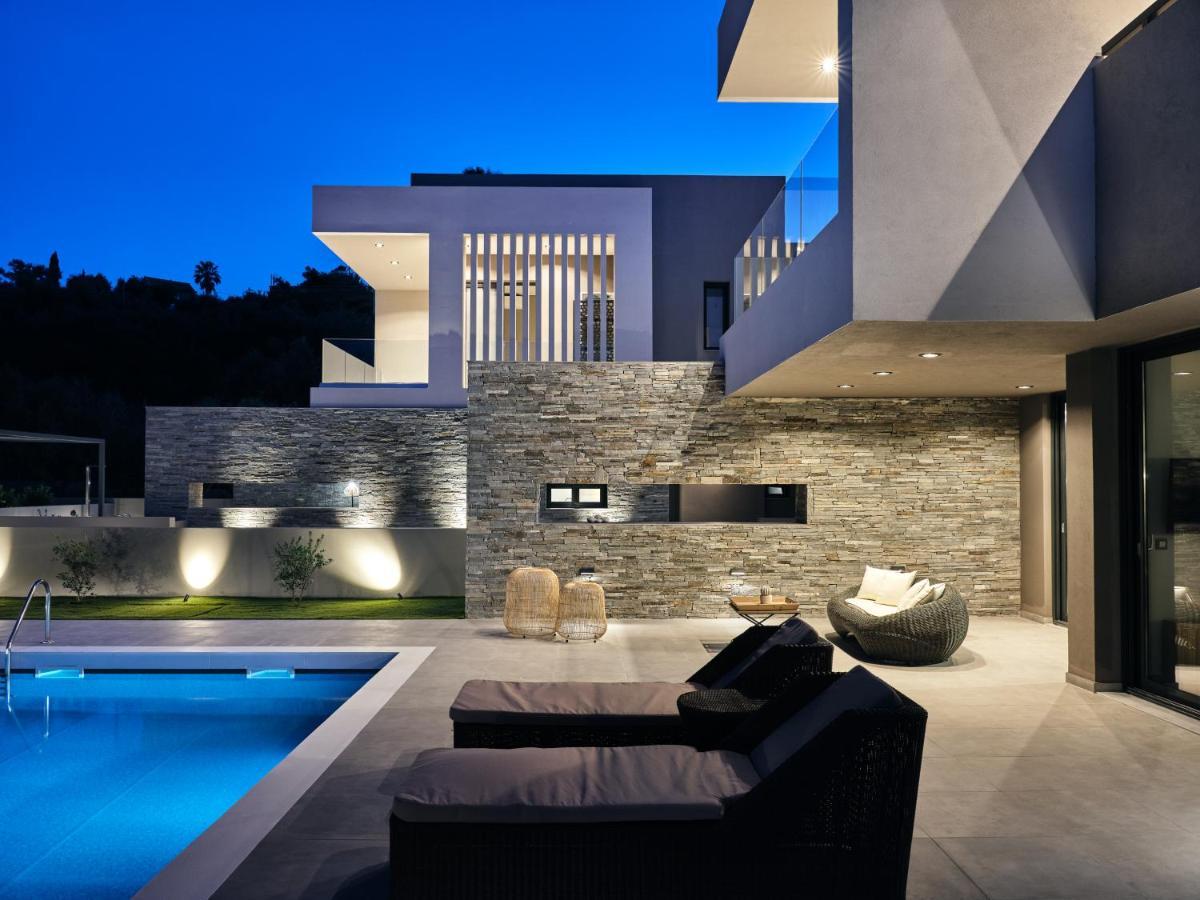 Aguacate Glafki With Heated Private Swimming Pool Villa Tsilivi  Eksteriør billede